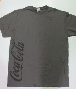 Coca-Cola Gray Tee T-Shirt with Coca-Cola on one side Extra Large - Picture 1 of 2