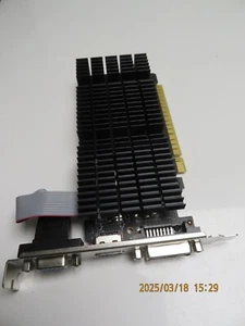 Afox Nvidia GeForce GT710 2GB DDR3 Grafikkarte passiv gekühlt. Geprüft Top Zust. - Bild 1 von 8