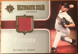2007 UD Ultimate Collection Ultimate Star Materials Roy Oswalt SM-OR - Picture 1 of 2