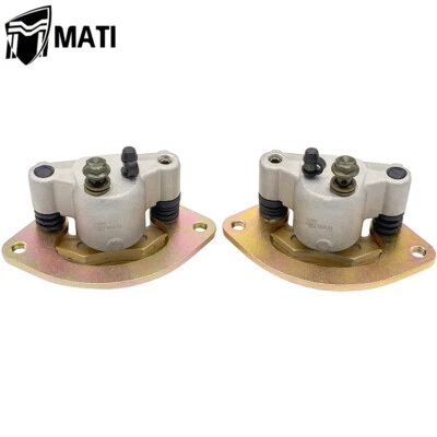 Front Brake Calipers & Pads for Polaris Sportsman XP 550/850/1000 2009 2010-2021 - Image 1 of 4