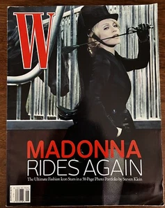 W Fashion Magazine June 2006 MADONNA! Gloria Steinem - Foto 1 di 5