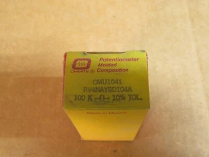 OHMITE CMU1021 RV4NAYSD104A 1K OHM 10% TOL Potentiometer - Picture 1 of 5