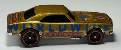 Hot Wheels Dream Garage ‘67 Chevy Camaro Gold 1/64 Diecast Loose Chevrolet - Image 1 of 4
