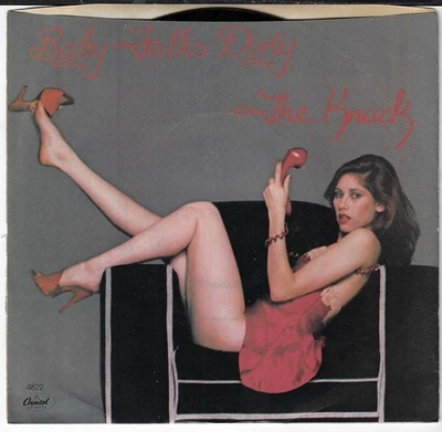 THE KNACK BABY TALKS DIRTY/END OF THE GAME 7" W/ PIC SLEEVE VG+/VINYL NM - Image 1 of 3