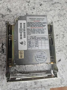 Vintage Retro MINISCRIBE 8425F VINTAGE HARD DRIVE - Powers Spins Clean w/Caddy - Afbeelding 1 van 6
