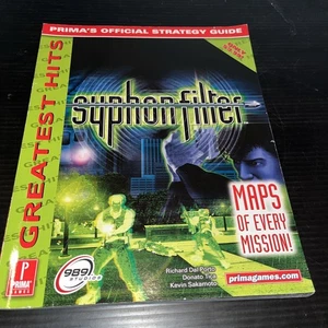 Syphon Filter Prima Official Strategy Guide For Ps1 Year 1999 - Picture 1 of 7
