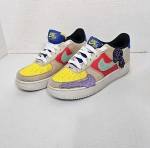 Nike Air Force 1 Low Multi Color FN7818-100 Unisex Size 4Y - Picture 1 of 13