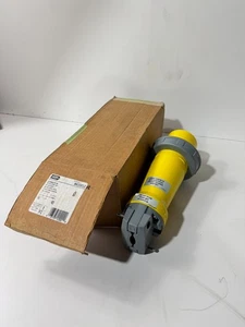 Hubbell M4100C12R 100A 125/250V Female Connector (DL) - Picture 1 of 9