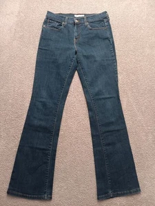 Levi’s 515 Bootcut Jeans Damen 8 lang blau Stretch Mid Rise Schrittlänge 33 - Bild 1 von 9