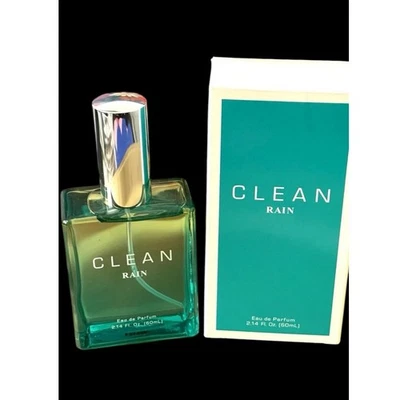 Perfume Clean Rain EDP Fragancia Acuática Floral 2.14 fl oz / 60ml Foto 1 de 3