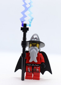 Evil Wizard 7093 Staff Cape Beard Fantasy Era Castle LEGO Minifigure Mini Figure