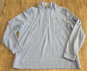 Vineyard Vines Saltwater Performance 1/4 Zip Pullover Herren 2XL Langarm Blau - Bild 1 von 11
