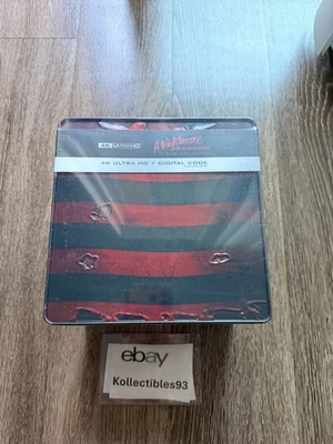 A Nightmare on Elm Street 7-Film Collection 4K + Digital Limited SteelBook NEW - Image 1 of 4