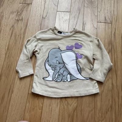 Zara Dumbo Girls Graphic Sweater 4T - Image 1 of 4