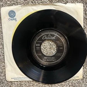 Paul McCartney 'Another Day'  1976 Reissue US 7" Vinyl 45  Capitol 1829   EX - Picture 1 of 2