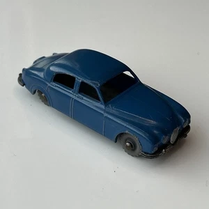 Lesney Matchbox Jaguar 3,4 litros azul GPW 65a sin caja vintage 1959 diecast - Imagen 1 de 20