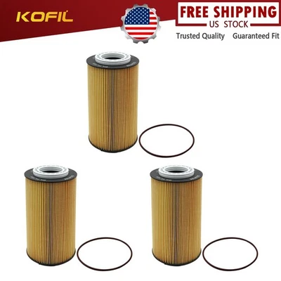 3Pcs 2234788 Oil Filter For KENWORTH T680 PACCAR MX13 MX11 1718534PE Foto 1 de 4