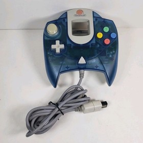 Sega Dreamcast Controller (HKT-7700) OEM Aqua Blue Tested Working 