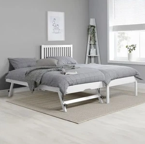Buxton Happy Beds single trundle bed including 2 mattresses RRP £475.00 - Picture 1 of 10