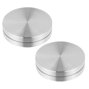 2 Pcs Baking Turntable Rotating Bearing Metal for Cake Decorating - Picture 1 of 12