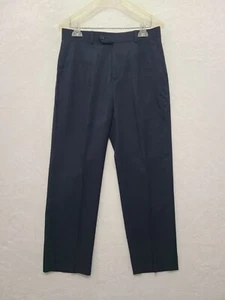 Michael Kors 100 % Polyester Herren gerade Passform schwarz Anzughose Größe 32 x 32 - Bild 1 von 9