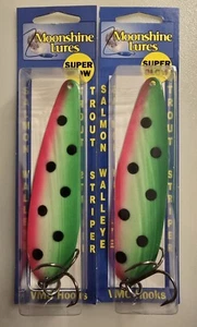 Moonshine Kunstköder 4-1/2" Magnum Löffel Atommelone Menge 2 - Bild 1 von 3