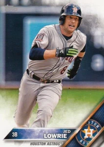 Lot of (10) 2016 Topps Mini JED LOWRIE Card LOT SP/1000 #38 Astros - Picture 1 of 1