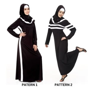LA KASHA Conjunto de ropa deportiva de abaya y hijab para mujer modesta. - Imagen 1 de 10