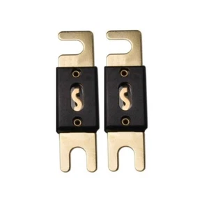Fusibles enchapados en oro ANL Fuse 400A 400 amperios 32 V para audio estéreo marino automático audio video - Imagen 1 de 3
