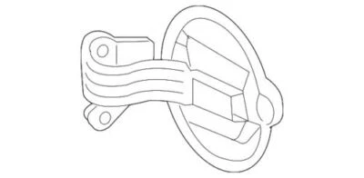 NEW OEM Ford 2002-2010 Explorer 03-05 Aviator Fuel Filler Door 8L2Z-78405A26-A - Image 1 of 2