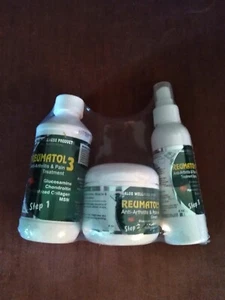 BRAND NEW REUMATOL 3 ANTI- ARTHRITIS AND PAIN TREATMENT 3 STEPS Exp 05/2026 - Picture 1 of 8