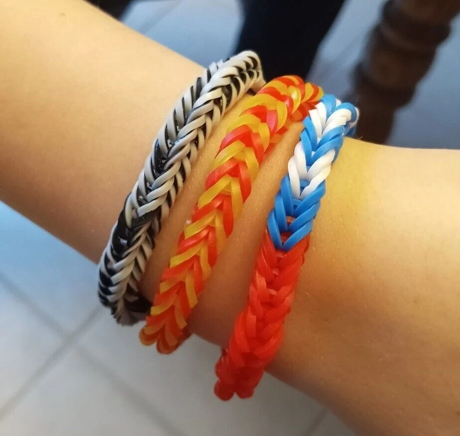 Rainbow Loom 手工手链和饰品 - 您可从列表中挑选 — 第 1/1 张图片