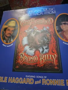 Bronco Billy LP 1980 Soundtrack NM In Shrink Orig! Clint Eastwood Merle Haggard - Picture 1 of 3