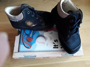 Richter Gr. 19 Mittel Baby Schuhe Kinder Lauflerner Veloursleder wie NEU - Bild 1 von 3