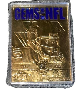 Jerry Rice B14 1997 Pro Line Gems of the NFL 23K Gold HOF Rare 49ers - Picture 1 of 3
