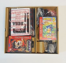 Sega Genesis Model 2 Console Sub Terrania Bundle Sonic 3 Sealed Mint See Pics