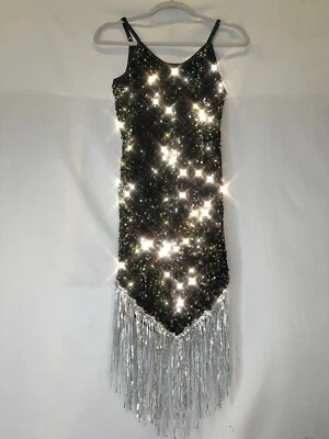 Flapper Gatsby 1920s Accesorios de Vestir Juego de 5 Piezas Forrado Lentejuelas de Baile MED Tirantes Foto 1 de 4