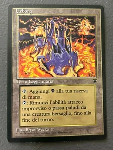 MTG Urborg LEGENDS Italian Rare Land NM Near Mint Magic the Gathering Cards - Picture 1 of 10