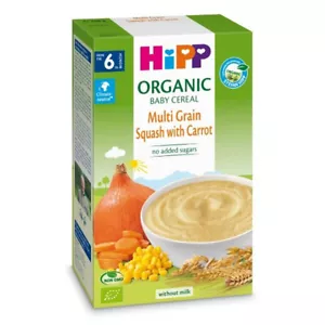 HIPP BIO Baby Müsli mit Kürbis & Karotten ab 6 Monaten 200g 7oz - Bild 1 von 3