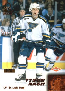 1999-00 (BLUES) Pacific Omega Copper #198 Tyson Nash
