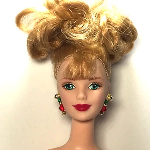 Nude Barbie 1998 Avon Winter Splendor Blonde Updo Mackie 19357 Doll For OOAK - Picture 1 of 9