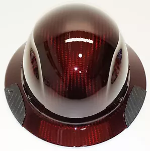 Custom Translucent Red Carbon Fiber Lift DAX Kohlefaser HDC-15KG FB HardHat - Bild 1 von 9