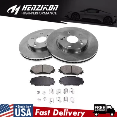 Rotores de freno delanteros + pastillas de freno de cerámica para Toyota RAV4 Prius V Scion xB 275 mm # Foto 1 de 4