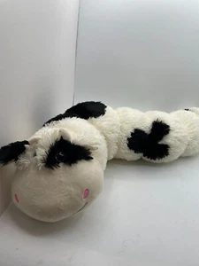 RARE Collectible Pillow Pets Body Pillars White Black Cow BodyPillars 28" 2016 - Picture 1 of 14