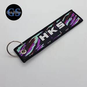 HKS Style Schlüsselanhänger Keytag JDM Drift Auto Van Schlüssel - Bild 1 von 5