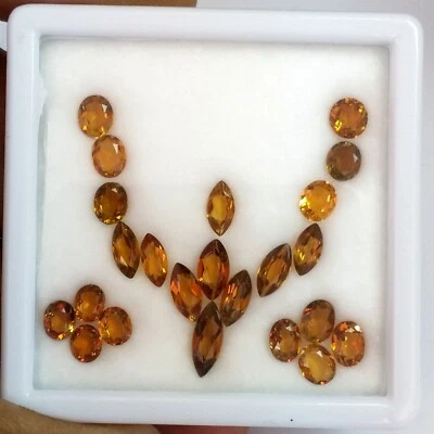 8.55cts Oval Marquise Natural Multi Color Dravite Tourmaline Loose Gemstones Lot - Image 1 of 4