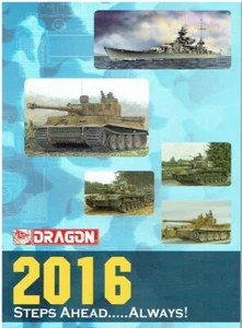 KITS DE TANQUES DE AVIONES DE PLÁSTICO DRAGON 2016 GAMA DE PRODUCTOS CATÁLOGO - Imagen 1 de 1