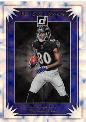 2019 Donruss The Elite Series Rookies #26 Miles Boykin Baltimore Ravens - Image 1 of 2