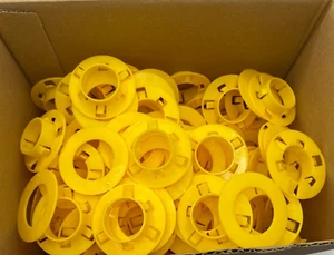 Cooper B-Line BM2 Universal Plastic Gaskets 100 PCS - Picture 1 of 6