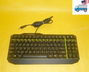 Genuine GearHead USB Wired Mechanical Gaming Keyboard w/ Linear Switches KB5500M - Picture 1 of 7